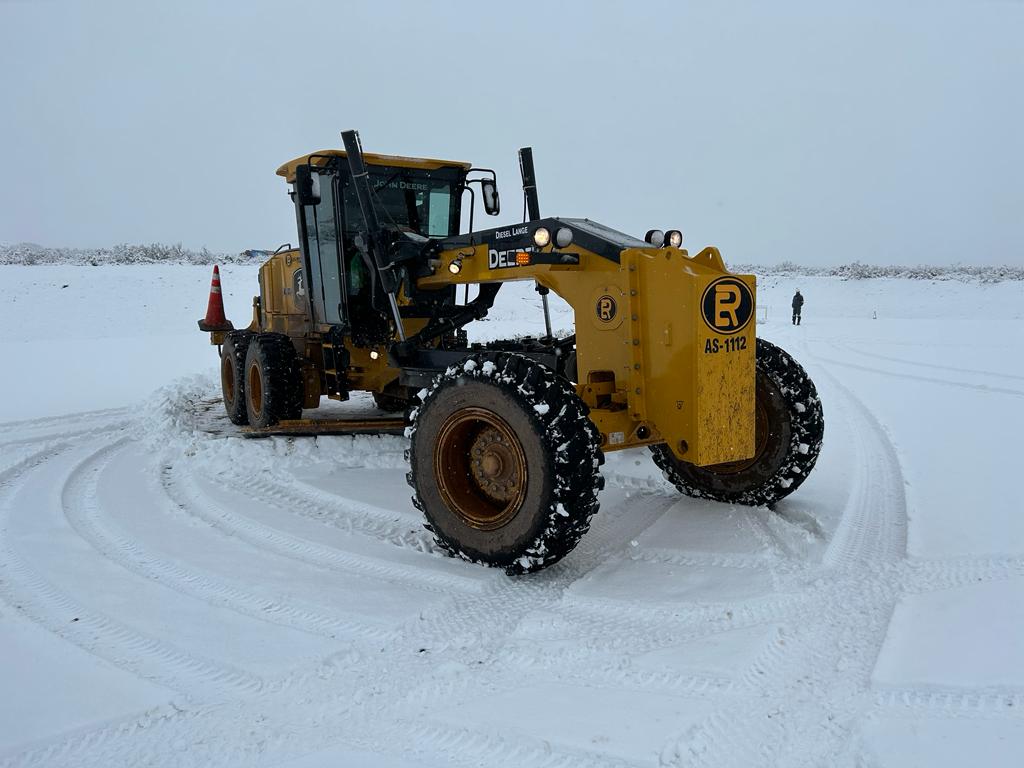 Maquinaria en nieve